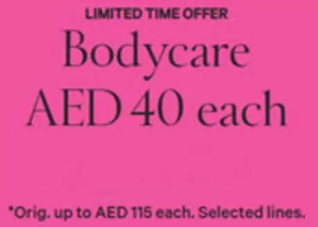 Victoria's Secret catalogue in Abu Dhabi | Bodycare AED 40 Each | 2026-06-15T00:00:00.000Z - 2026-06-19T00:00:00.000Z