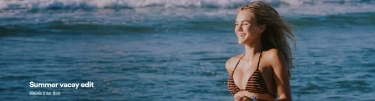 Typo catalogue | Summer vacay edit Bikinis 2 for $50 | 2026-06-17T00:00:00.000Z - 2026-06-22T00:00:00.000Z