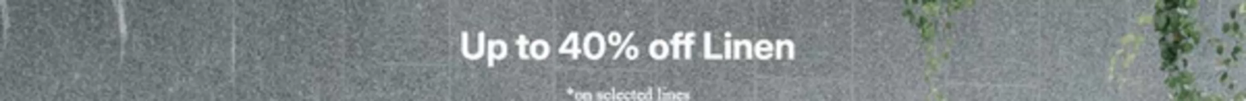 MUJI catalogue | Up to 40% off Linen | 2026-06-18T00:00:00.000Z - 2026-06-23T00:00:00.000Z