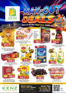 Kenz Hypermarket catalogue | Max-Out Deals | 2026-06-22T00:00:00.000Z - 2026-06-24T00:00:00.000Z