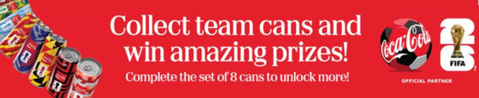 Spinneys catalogue | Collect Team Cans And Win Amazing Prizes! | 2026-06-26T00:00:00.000Z - 2026-07-06T00:00:00.000Z