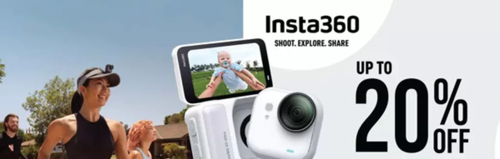 Adventure HQ catalogue | Insta360 Shoot. Explore. Share Up To 20% Off | 2026-06-29T00:00:00.000Z - 2026-07-06T00:00:00.000Z