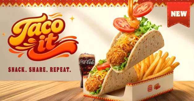 Burger King catalogue in Dubai | Tacos - Snack. Share. Repeat! | 2026-06-30T00:00:00.000Z - 2026-07-10T00:00:00.000Z