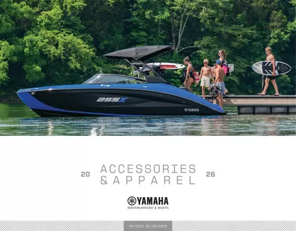 Yamaha catalogue in Ras al-Khaimah | WaveRunner and Boat Accessories and Apparel, 2026 | 2026-07-01T00:00:00.000Z - 2026-12-31T00:00:00.000Z