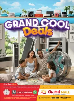 Grand Hyper Market catalogue in Sharjah | Grand Cool Deals - Grand Mall Sharjah | 2026-07-03T00:00:00.000Z - 2026-07-05T00:00:00.000Z