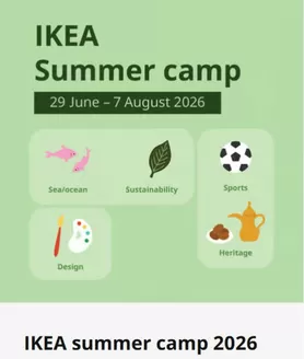 Ikea catalogue | IKEA Summer Camp 2026 | 2026-07-03T00:00:00.000Z - 2026-08-07T00:00:00.000Z