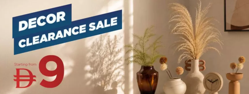 Royal Furniture catalogue | Decor Clearance Sale Starting From Drh 9 | 2026-07-03T00:00:00.000Z - 2026-07-10T00:00:00.000Z