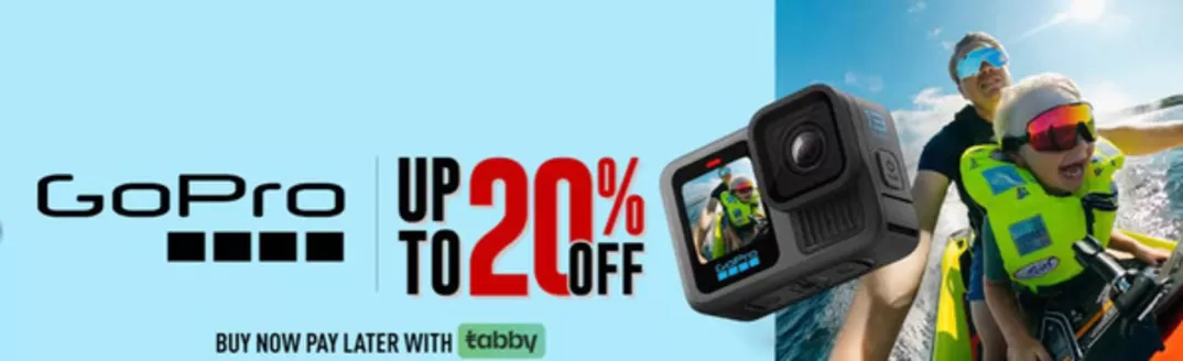 Adventure HQ catalogue | GoPro Up To 20% Off | 2026-07-03T00:00:00.000Z - 2026-07-12T00:00:00.000Z