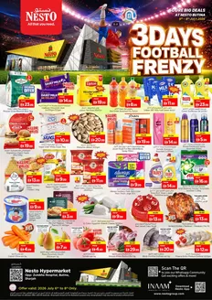 Nesto catalogue in Sharjah | Nesto 3Day Football Frenzy, Butina | 2026-07-06T00:00:00.000Z - 2026-07-09T00:00:00.000Z