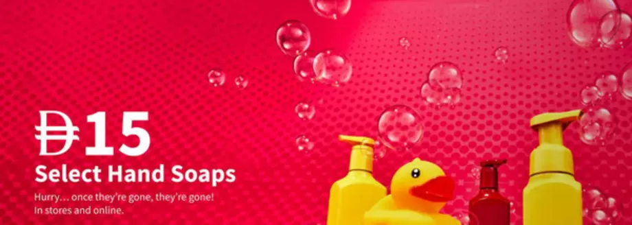 Bath & Body Works catalogue in Sharjah | Drh 15 Select Hand Soaps | 2026-07-06T00:00:00.000Z - 2026-07-10T00:00:00.000Z