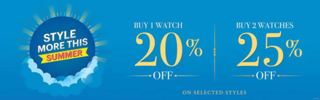 The Watch House catalogue in Sharjah | Style More This Summer | 2026-07-06T00:00:00.000Z - 2026-07-17T00:00:00.000Z