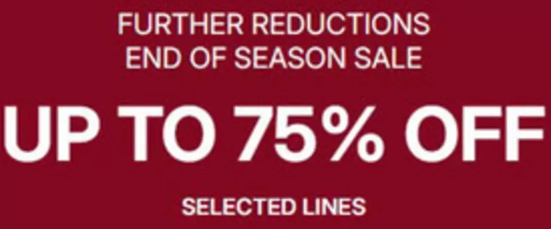 MUJI catalogue in Mussafah | Further Reductions End Of Season Sale Up To 75% Off | 2026-07-09T00:00:00.000Z - 2026-07-20T00:00:00.000Z