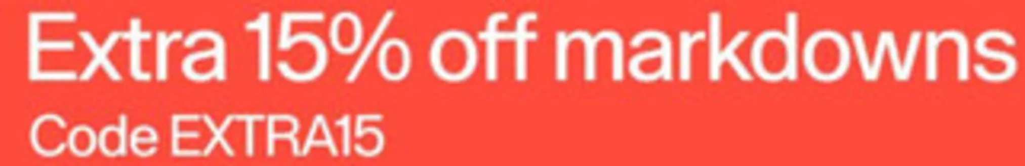 Gap catalogue | Extra 15% Off Markdowns | 2026-07-16T00:00:00.000Z - 2026-07-21T00:00:00.000Z