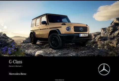 Mercedes Benz catalogue | Mercedes g class suv 2026 september e465 mbux owners manual 1 | 2026-07-20T00:00:00.000Z - 2026-08-03T00:00:00.000Z