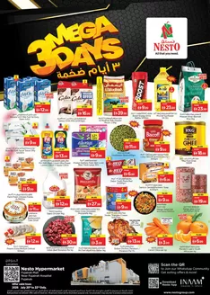 Nesto catalogue | 3 Mega Days At Nesto Hypermarket Fujairah Mall | 2026-07-20T00:00:00.000Z - 2026-07-23T00:00:00.000Z