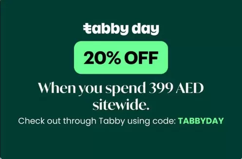 Faces catalogue | Tabby Day 20% Off When You Spend 399 Aed Sitewide. | 2026-07-24T00:00:00.000Z - 2026-08-02T00:00:00.000Z