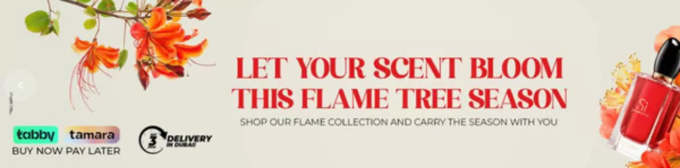 V Perfumes catalogue | Let Your Scent Bloom This Flame Tree Season | 2026-07-27T00:00:00.000Z - 2026-07-31T00:00:00.000Z