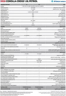 Toyota catalogue | Corolla-Cross-Petrol Brochure | 2026-07-28T00:00:00.000Z - 2026-08-11T00:00:00.000Z