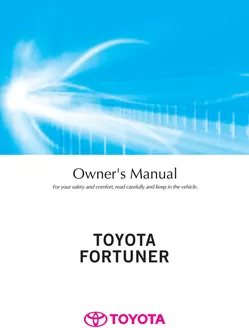 Toyota catalogue | Fortuner Owners Manual | 2026-07-28T00:00:00.000Z - 2026-08-11T00:00:00.000Z