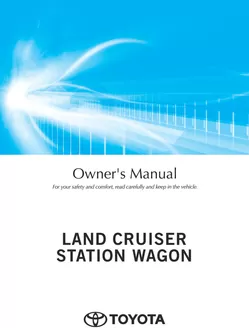 Toyota catalogue | Land Cruiser 2025 Owners Manual | 2026-07-28T00:00:00.000Z - 2026-08-11T00:00:00.000Z