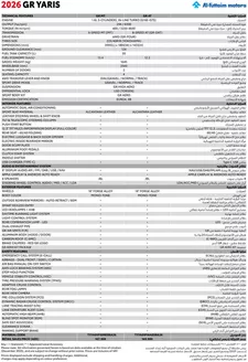 Toyota catalogue | GR Yaris Brochure | 2026-07-28T00:00:00.000Z - 2026-08-11T00:00:00.000Z