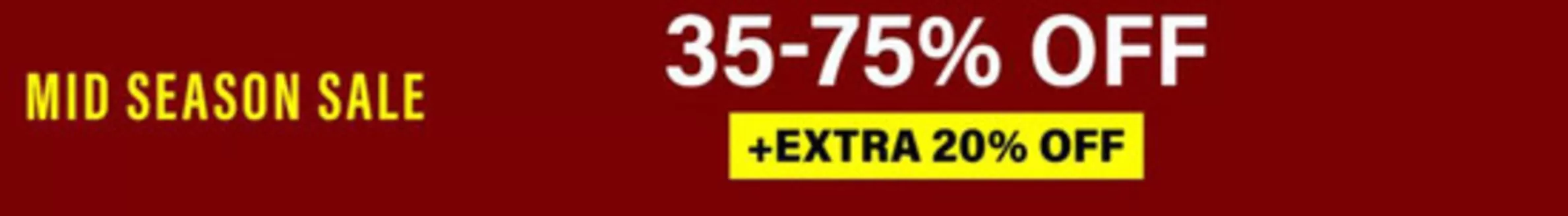 Steve Madden catalogue | Mid Season Sale 35-75% Off +extra 20% Off | 2026-07-29T00:00:00.000Z - 2026-08-11T00:00:00.000Z