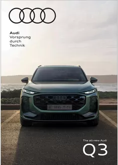 Audi catalogue | Audi Q3 | 2026-07-29T00:00:00.000Z - 2026-12-31T00:00:00.000Z