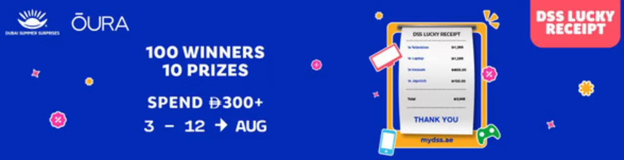 Virgin Megastore catalogue in Abu Dhabi | 100 Winners 10 Prizes Spend #300+ | 2026-08-10T00:00:00.000Z - 2026-08-12T00:00:00.000Z