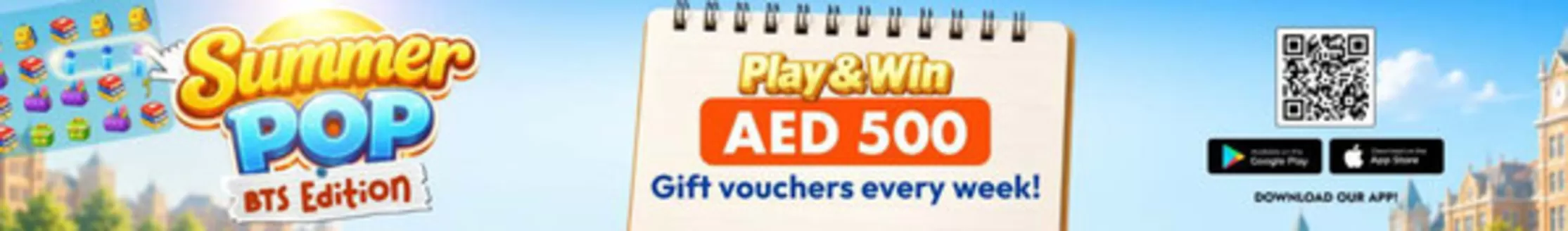 Brands for Less catalogue | Play & Win AED 500 Gift Vouchers Every Week! | 2026-08-10T00:00:00.000Z - 2026-08-31T00:00:00.000Z