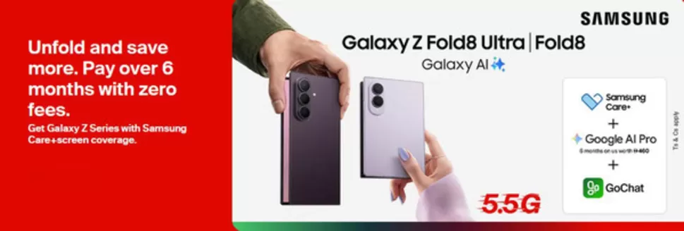 Etisalat catalogue in Sharjah | Unfold And Save More. Pay Over 6 Months With Zero Fees. | 2026-08-10T00:00:00.000Z - 2026-08-24T00:00:00.000Z
