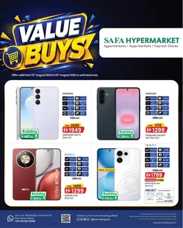 KM Trading catalogue in Abu Dhabi | Value Buys - SAFA Hypermarket | 2026-08-13T00:00:00.000Z - 2026-08-23T00:00:00.000Z