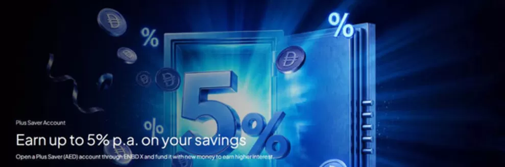 Emirates NBD catalogue | Earn Up To 5% P.a. On Your Savings | 2026-08-14T00:00:00.000Z - 2026-09-30T00:00:00.000Z