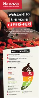 Nando's catalogue | Dubai Mall Dine in Menu 2026 | 2026-08-19T00:00:00.000Z - 2026-09-02T00:00:00.000Z