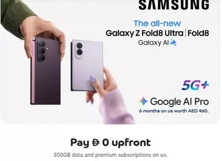 Du catalogue in Fujairah | Pay Drh O Upfront 300Gb Data And Premium Subscriptions On Us. | 2026-08-19T00:00:00.000Z - 2026-08-25T00:00:00.000Z