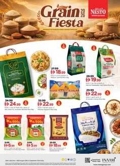 Nesto catalogue | Nesto Grain Fiesta | 2026-08-20T00:00:00.000Z - 2026-09-02T00:00:00.000Z
