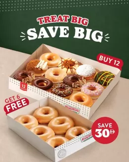 Krispy Kreme catalogue in Abu Dhabi | 30 AED OFF Your Doughnuts! | 2026-08-24T00:00:00.000Z - 2026-08-31T00:00:00.000Z