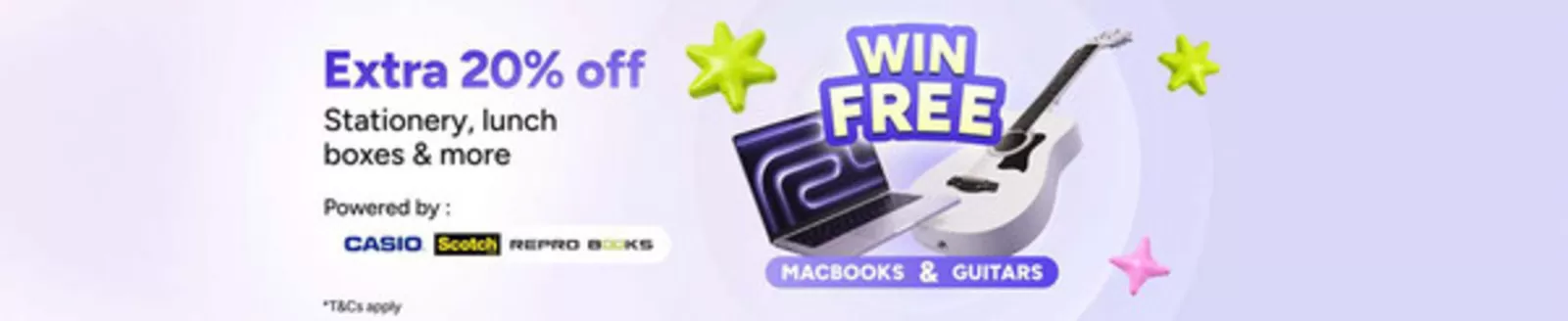 Noon catalogue | Extra 20% Off Stationery, Lunch Boxes & More | 2026-08-24T00:00:00.000Z - 2026-08-28T00:00:00.000Z