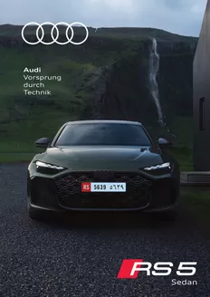 Audi catalogue in Abu Dhabi | Rs5 sedan | 2026-08-26T00:00:00.000Z - 2026-09-09T00:00:00.000Z