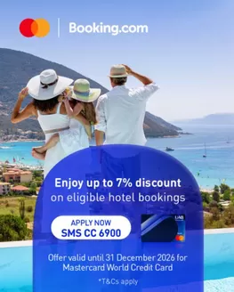 United Arab Bank catalogue in Abu Dhabi | Enjoy Up To 7% Discount On Eligible Hotel Bookings | 2026-08-27T00:00:00.000Z - 2026-12-31T00:00:00.000Z