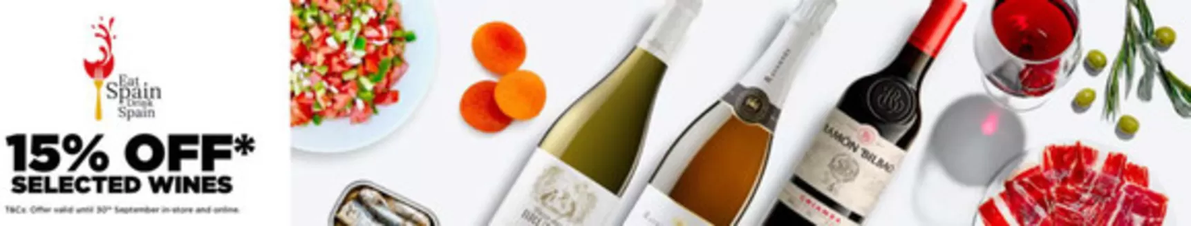 MMI catalogue | Spain Drink 15% Off Selected Wines | 2026-09-01T00:00:00.000Z - 2026-09-30T00:00:00.000Z