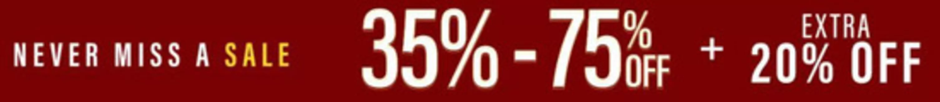 Steve Madden catalogue | Never Miss A Sale 35%-75%off + 20% Off | 2026-09-01T00:00:00.000Z - 2026-09-11T00:00:00.000Z