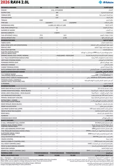 Toyota catalogue | RAV4 Brochure | 2026-09-02T00:00:00.000Z - 2026-09-16T00:00:00.000Z