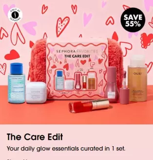 Sephora catalogue in Abu Dhabi | The Care Edit SAVE 55% | 2026-09-02T00:00:00.000Z - 2026-09-06T00:00:00.000Z