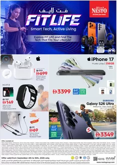 Nesto catalogue in Ajman | NESTO FITLIFE | 2026-09-04T00:00:00.000Z - 2026-09-17T00:00:00.000Z
