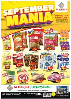 Al Madina catalogue in Al Nahda | Wide selection of offers | 2026-09-12T00:00:00.000Z - 2026-09-13T00:00:00.000Z