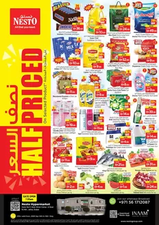 Nesto catalogue in Al Ain | Half Priced At Nesto Hypermarket Jafza | 2026-09-14T00:00:00.000Z - 2026-09-17T00:00:00.000Z