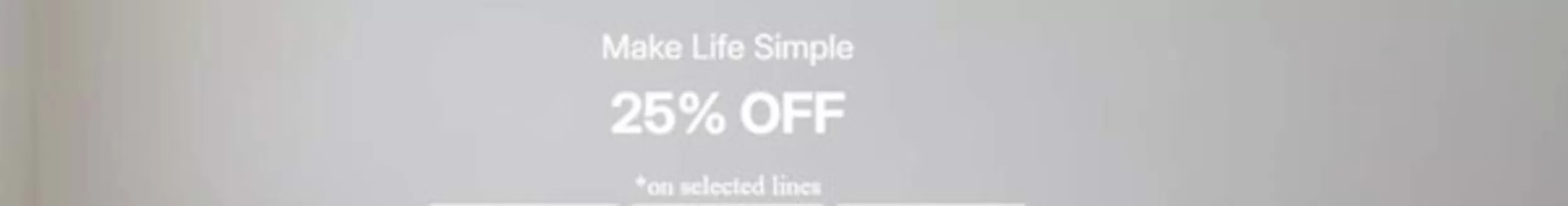 MUJI catalogue in Umm al-Quwain | Make Life Simple 25% OFF | 2026-09-15T00:00:00.000Z - 2026-09-21T00:00:00.000Z