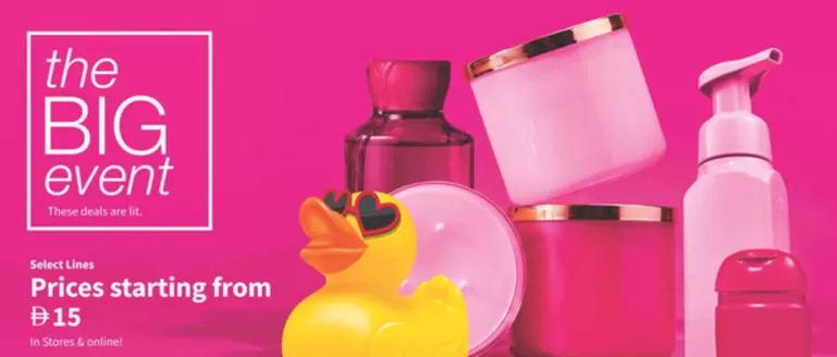 Bath & Body Works catalogue in Sila | The Big Event. These Deals Are Lit. | 2026-09-16T00:00:00.000Z - 2026-09-20T00:00:00.000Z