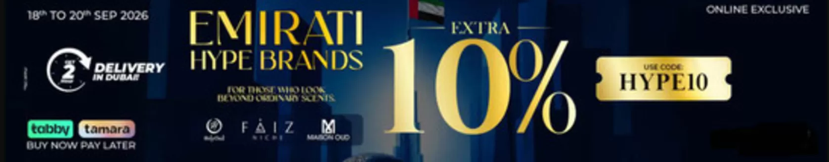 V Perfumes catalogue | Emirati Hype Brands 10% | 2026-09-18T00:00:00.000Z - 2026-09-20T00:00:00.000Z