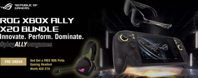Emax catalogue in Fujairah | PRE-ORDER And Get a FREE ROG Pelta Gaming Headset Worth AED 579 | 2026-09-18T00:00:00.000Z - 2026-09-24T00:00:00.000Z